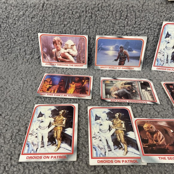 Vintage 1980 Topps Star Wars THE EMPIRE STRIKES BACK Lot Of 29 Cards - Picture 7 of 15